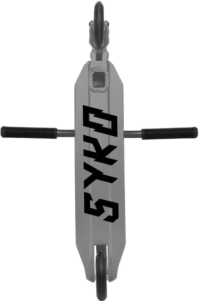 Street Surfing Syko Stuntstep - Grijs - 120mm Wielen - SCS Compressie - ABEC 9