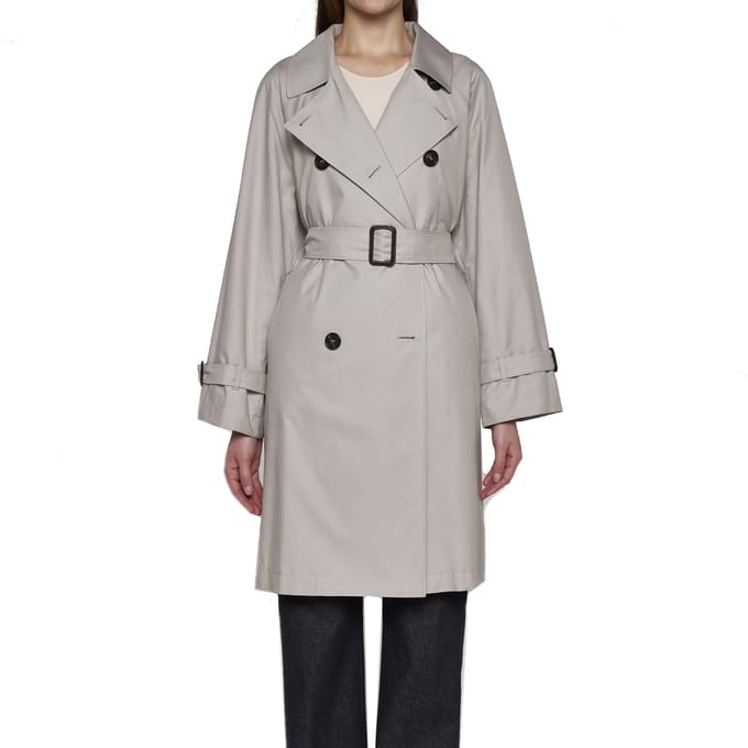 Max Mara The Cube Blend katoenen trenchcoat