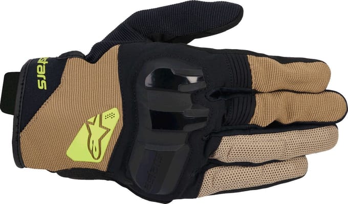 Alpinestars Chrome V2 Dark Khaki Zwart Handschoenen - Handschoen