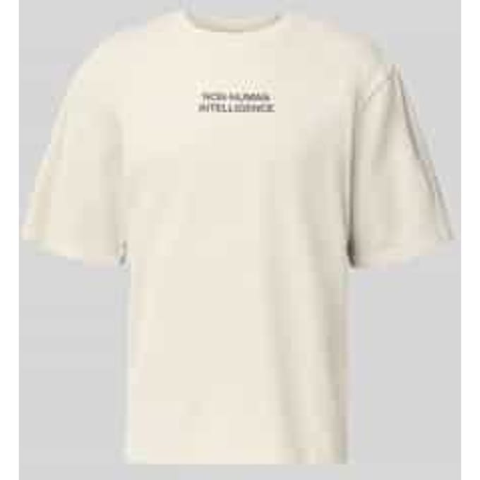 T-shirt met ronde hals Model 'Gary'