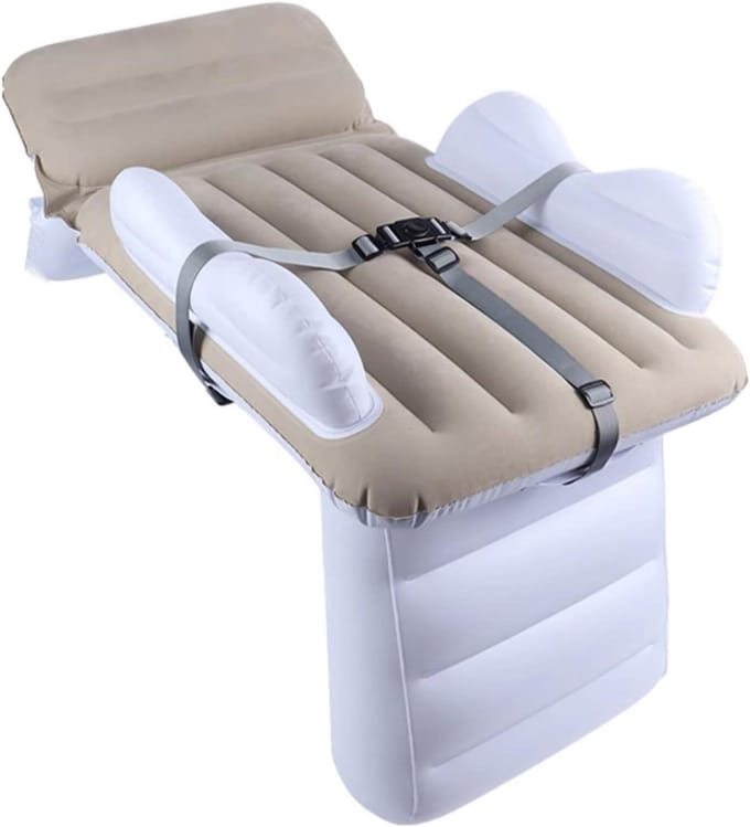Opblaasbaar Kinderbed - Reisbed Auto - Comfortabel Reizen - Specifiek Ontwerp - 1.3 Kilogram - normal
