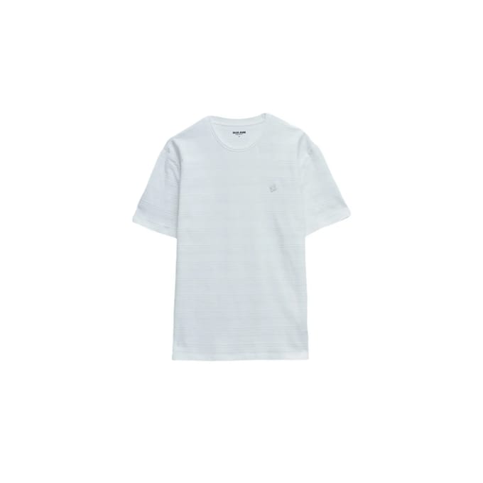 Textuur T-shirt van katoen Salsa Jeans