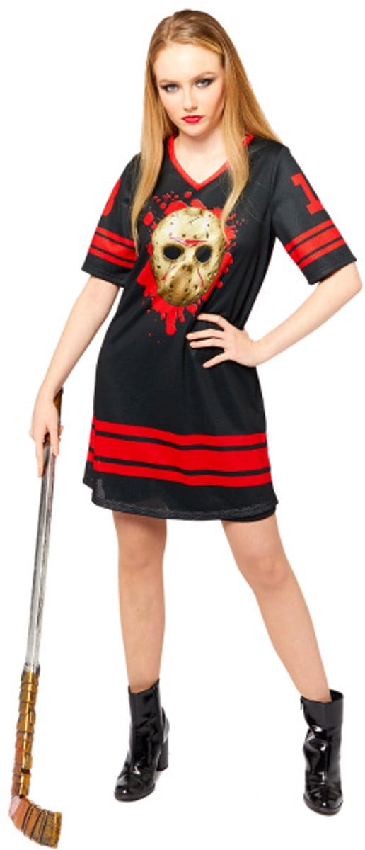 Halloween Kostuum Jason Voorhees Dames Officieel - Maat M