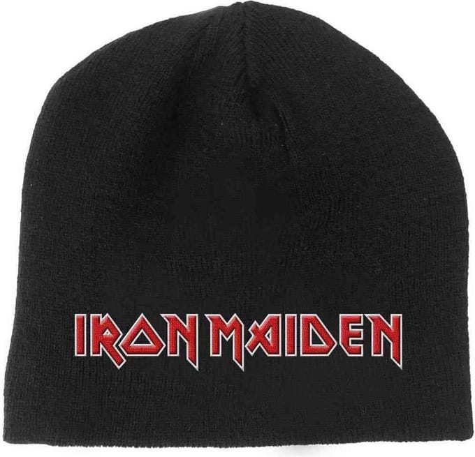 Iron Maiden - Logo Beanie Muts - Zwart