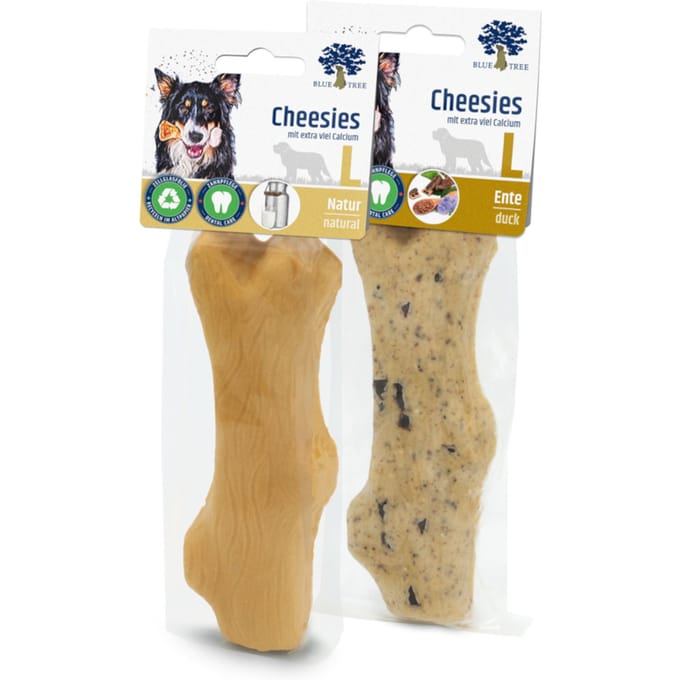 Mixpack: 2x90g Blue Tree Cheesies hondensnacks
