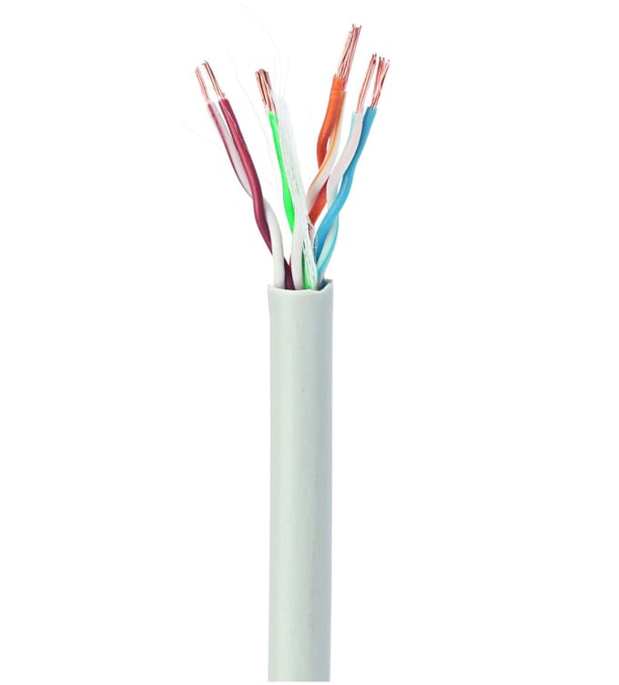 UTP Cat5E kabel (CCA) soepel 100 meter