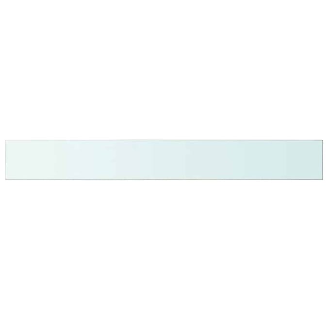 vidaXL - Schappen - 2 - st - 100x12 - cm - glas - transparant