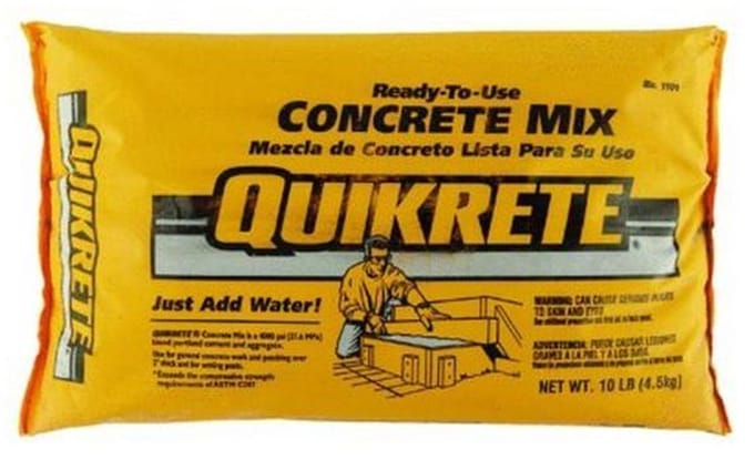 Betonmortel - Mortelmix - Kleine Klussen - Snelhardend - 4.5 kg - Grijs
