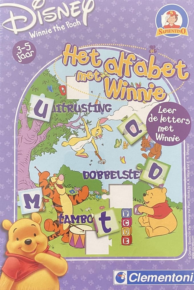 Clementoni Het alfabet met Winnie