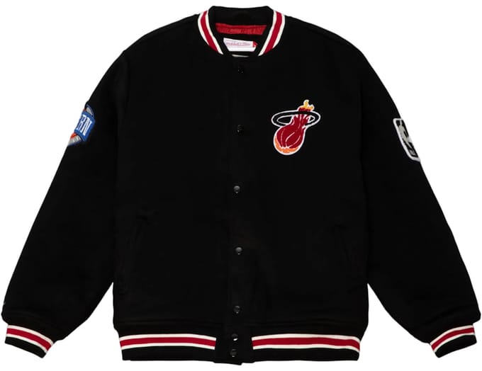 Mitchell And Ness NBA Mh H Varsity Jas Zwart