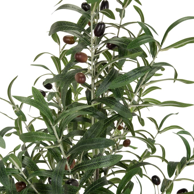 Kunstplant / Kunstboom OLIVE Kunststof groen 120 cm hjh OFFICE