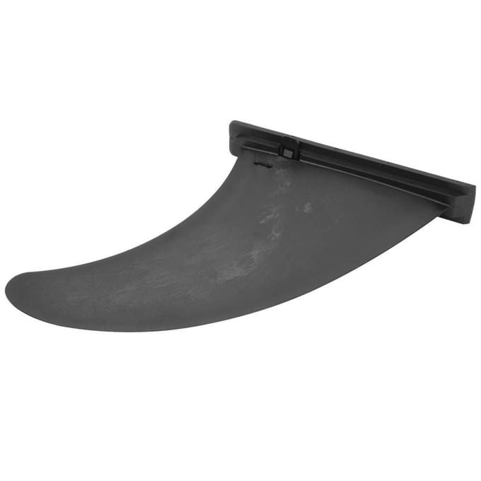 Plastic Afneembare Opblaasbare Surfvin Surfen Accessoire voor Kajaks Kano's Roeiboten black