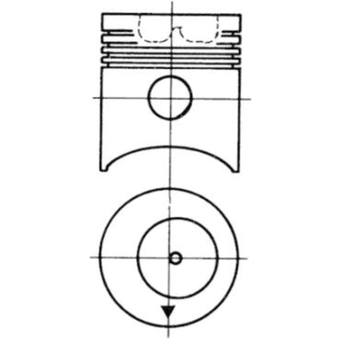 Reparatieset, zuiger/cilinderbus KOLBENSCHMIDT 91753961