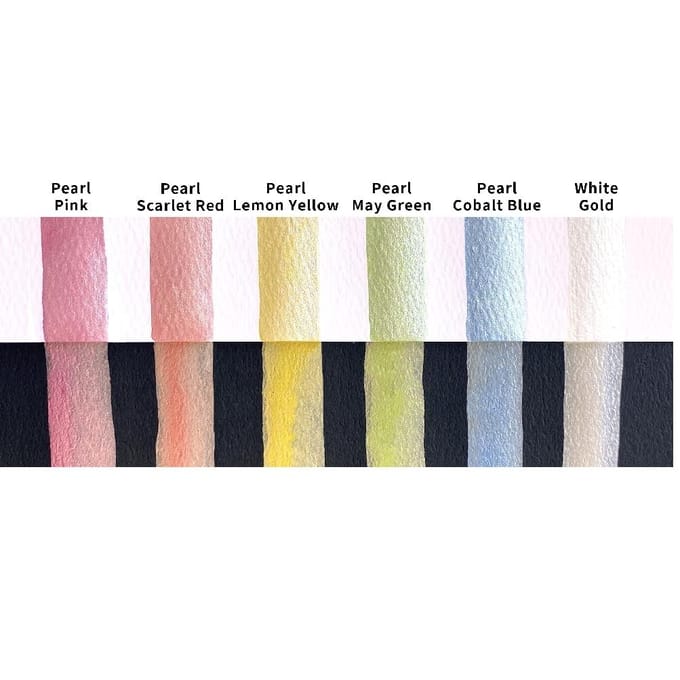 Gansai Tambi Pearl colors