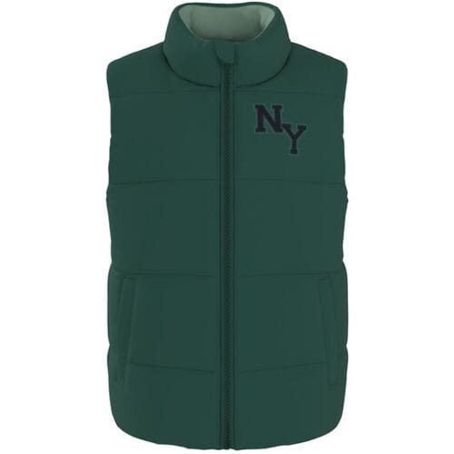 LUPILU Omkeerbare kinder bodywarmer (Groen, 122/128)