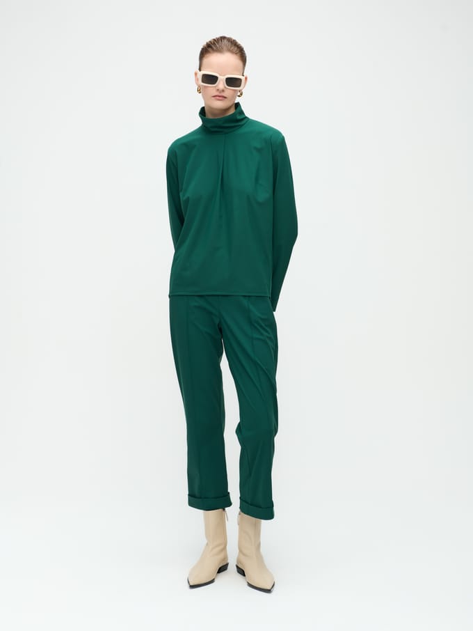Dolche Vita Top Technical Jersey | Green - Green / M