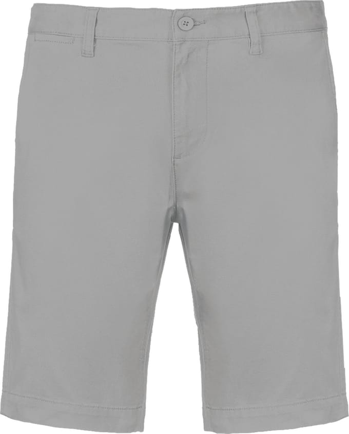 Kariban Heren chino bermudashorts K750 - Fine Grey - 60 NL (54 FR)