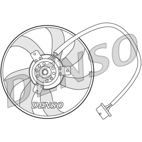 Ventilator, airco-condensator DENSO DER32003