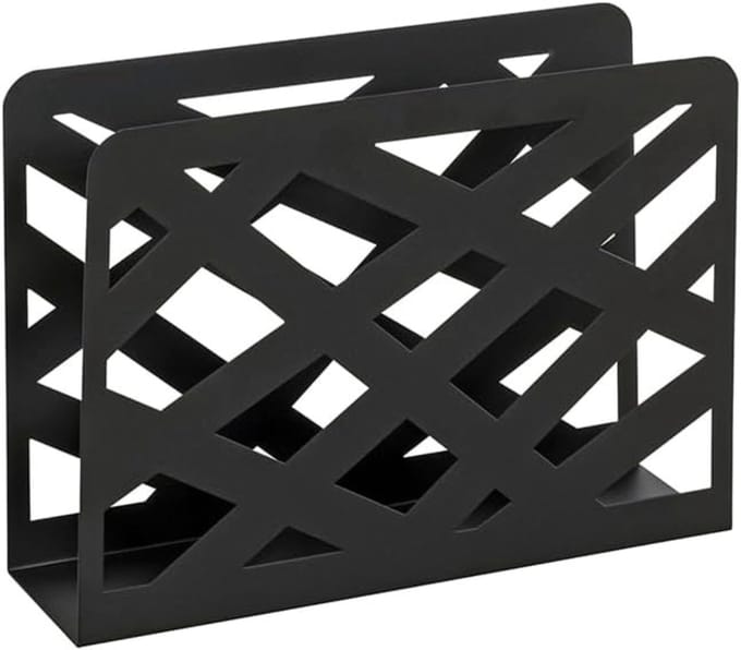 DailySupplies® Krantenbak - Lectuurmand - Krantenmand -Zwart