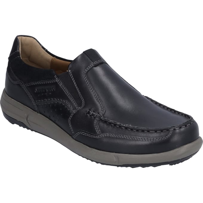 JOSEF SEIBEL Heren Slipper Enrico 19 in zwart