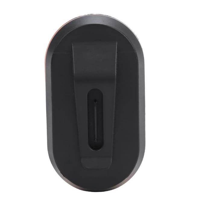 Draagbare LED Mini Nachtlamp voor Buiten, Hardloopklemlamp, Fietswaarschuwingsachterlicht orange