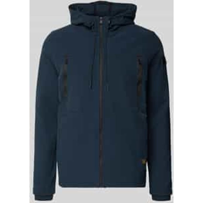 Regular fit sweatjack met ritszakken