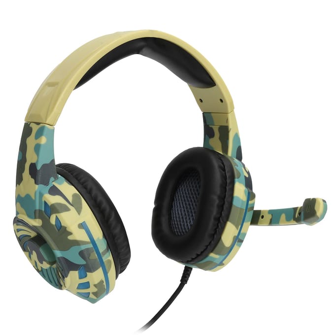 G305 Gaming Headset Competitie Bass Koptelefoon Bedrade Headset met Cool LED Licht voor Computer