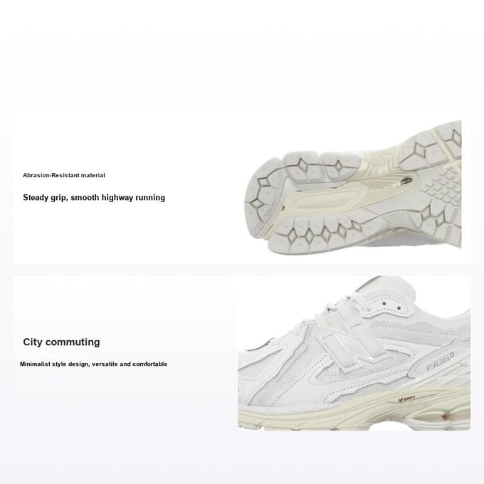 New Balance 1906D Protection Pack White Leather - Größe: 43