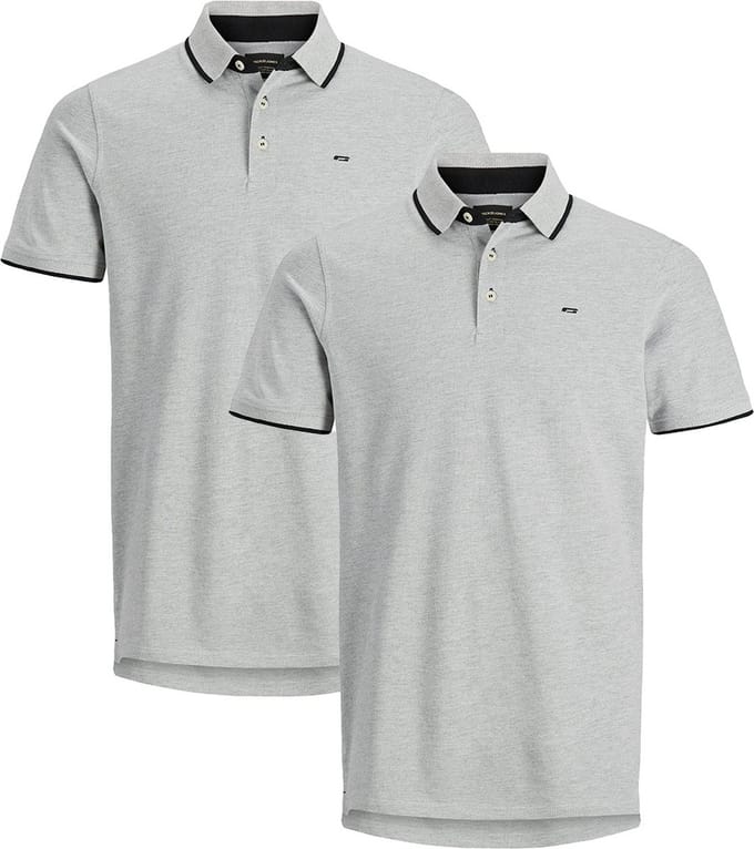 Jack & Jones Heren poloshirt 2 pack Paulos - Slim Fit