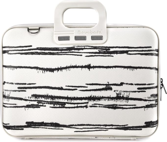 Bombata Laptoptas Black&White - 13 / 13.3 / 14 inch - Wit