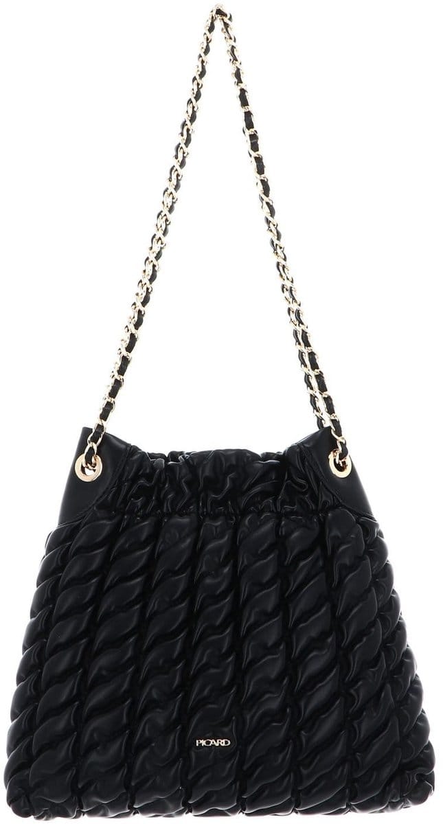 PICARD schoudertas Finesse Shopper Black zwart