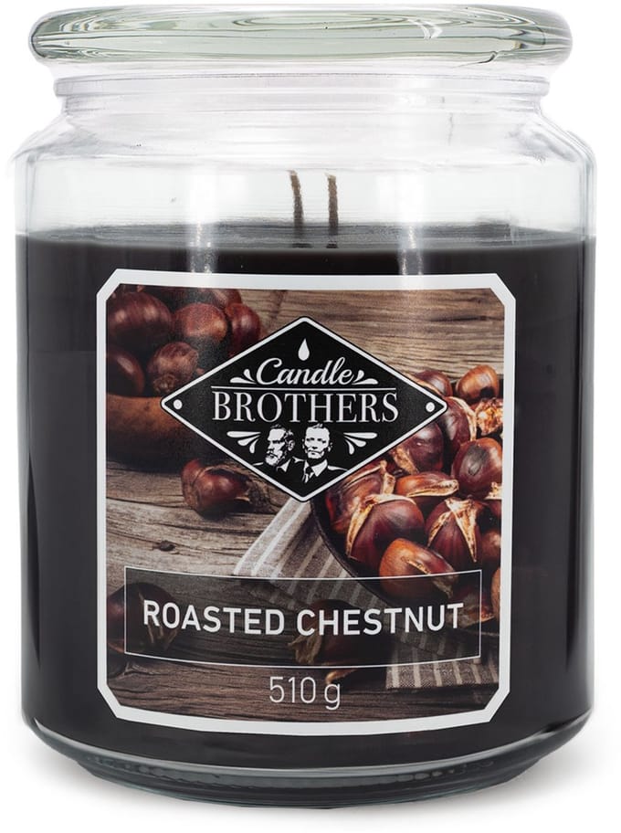 Candle-Brothers Geurkaars - geroosterde kastanje