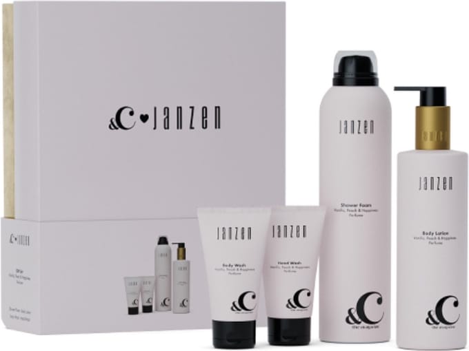 JANZEN &C Gift Set Vanilla Peach & Happiness