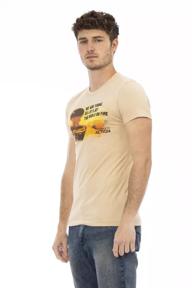 Casual Graphic T-shirt Model Tr22673