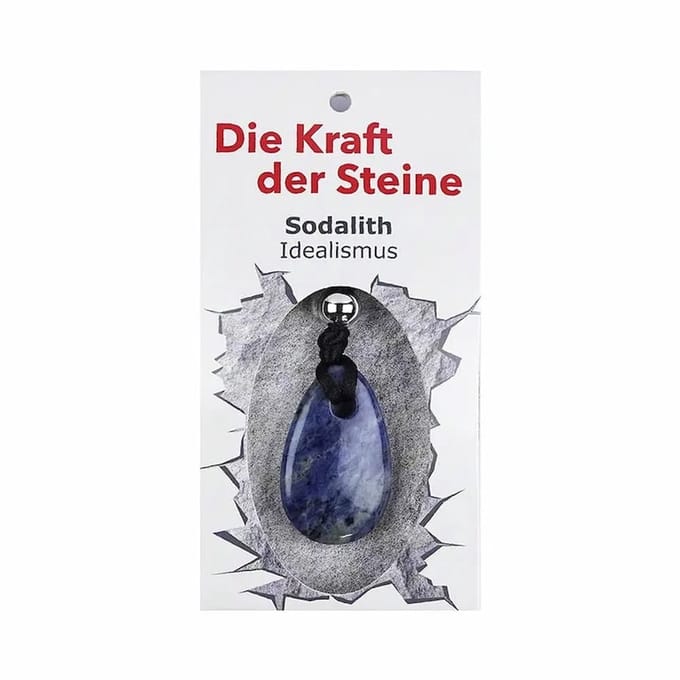 Hanger met Krachtsteen Sodaliet