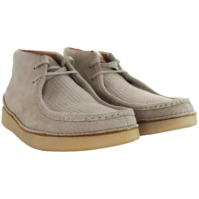 Clarks Oakland Mid Heren Beige Laarzen