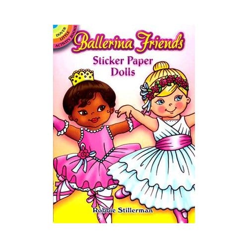 Ballerina Friends Sticker Paper Dolls - Robbie Stillerman