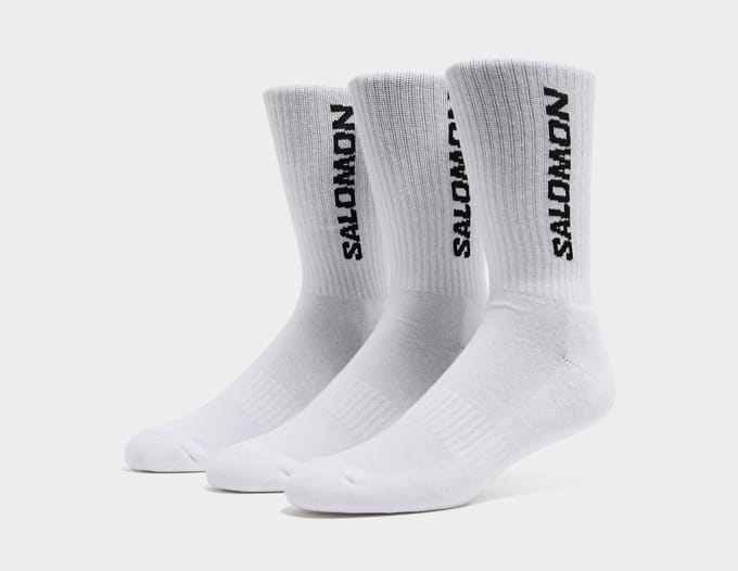 Salomon Everyday Crew Sokken 3-Pack, wit