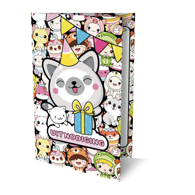 Uitnodigingen Kawaii 1 Pk 952 / Set Van 6 - Interstat