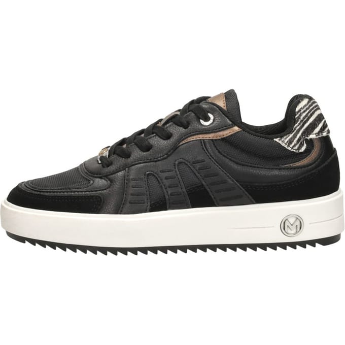 Mexx Sneaker Persia Olli Zwart/bruin Dames - Maat 42