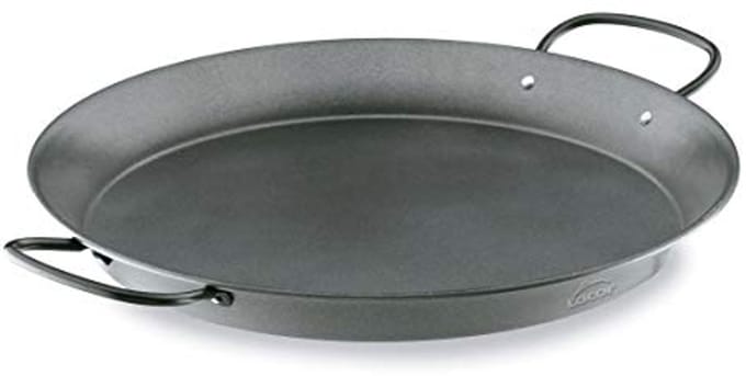 Antiaanbak Pan 45 cm voor Paella en Meer
