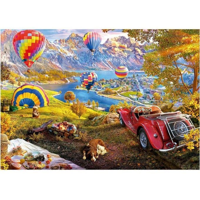 EDUCA - puzzel - 3000 stuks - vallei van de luchtballonnen
