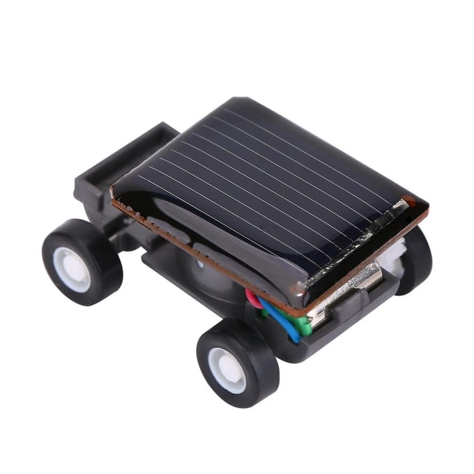 Educatief Speelgoed Mini Zonne-energie Auto Kinderen Hersen Training Kit Technologie black