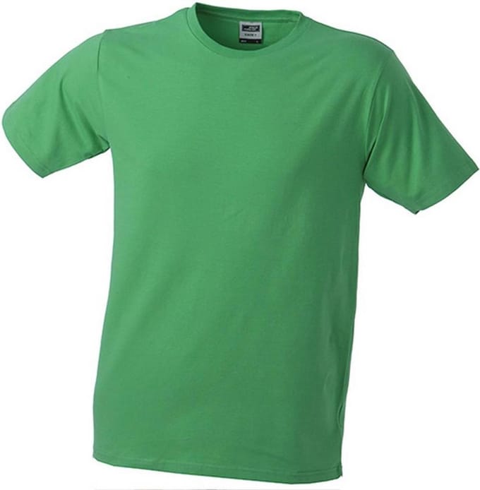 James and Nicholson Unisex Elastische Tee (Groen)