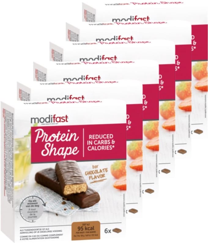 Modifast | Protein Shape Bar Chocolade | 6 stuks | 6 x 27g