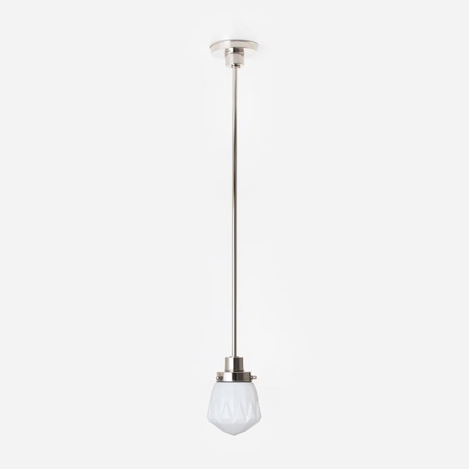 Hanglamp Rocket 20's Nikkel - Art Deco Trade