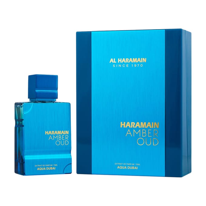 Al Haramain Amber Oud Aqua Dubai - Eau de Parfum - 75 ml