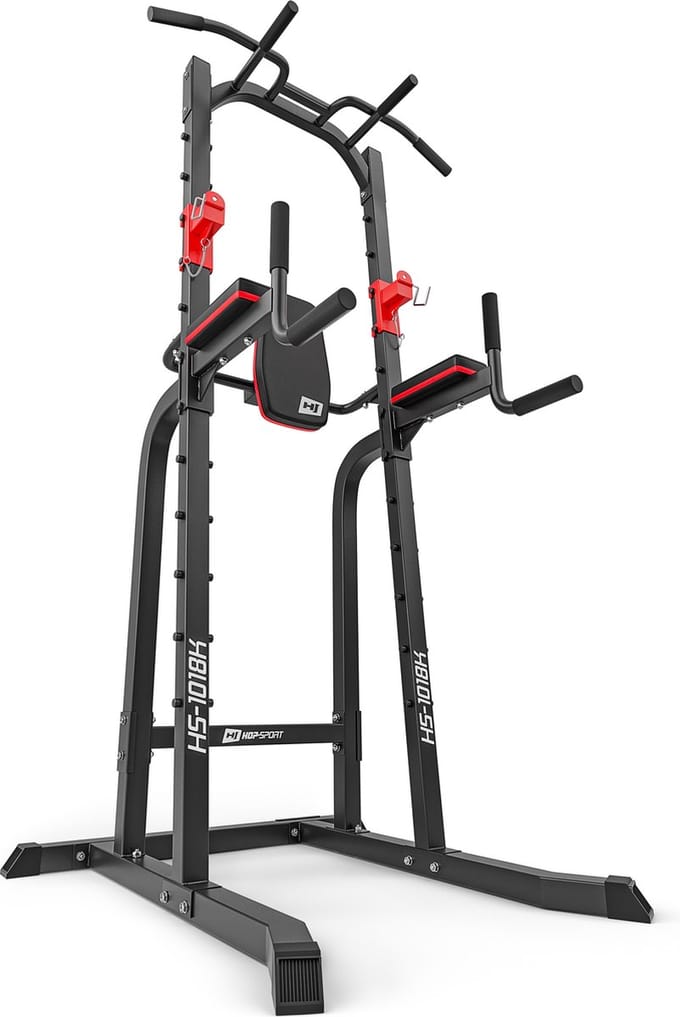 Hop-Sport HS-1018K – Power Cage – 300 kg Belastbaar – Multigreep – Dipstation
