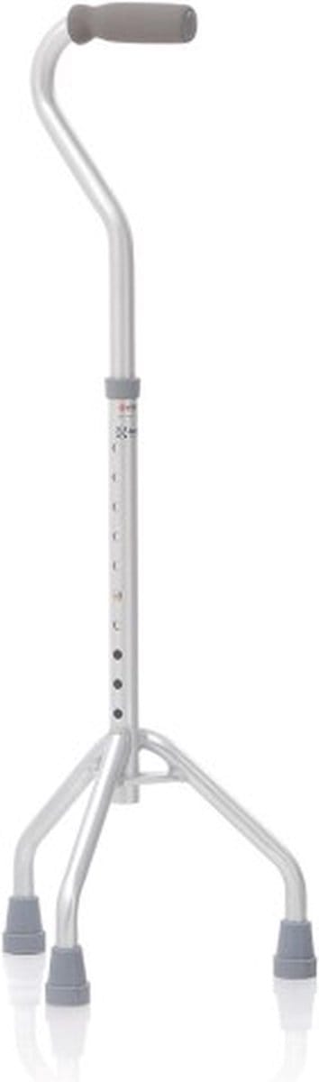 Moretti driepoot wandelstok open handvat