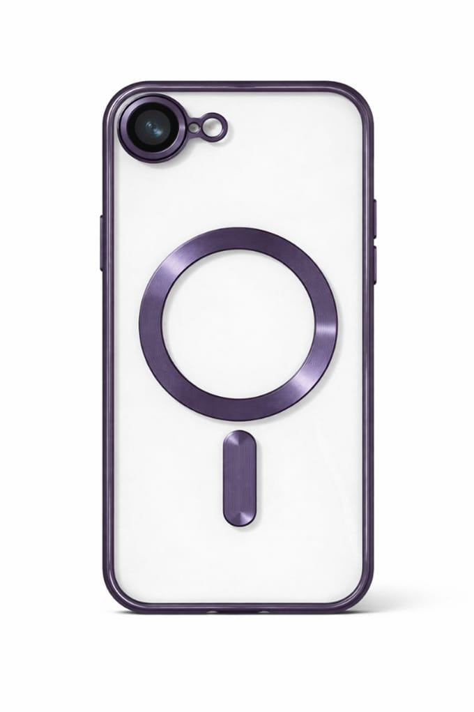 MG Protective Case - Telefoonhoesje - MagSafe - Geschikt voor iPhone 17 E - Paars